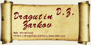 Dragutin Žarkov vizit kartica